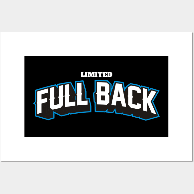 LIMITED FULLBACK Wall Art by MUVE